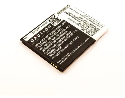 Produktbild von Akku für Mobistel Cynus F6 Li-Ion 3,8 Volt 2000 mAh schwarz.