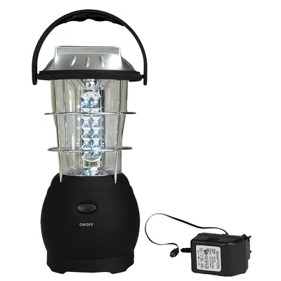 Image de MIL-TEC Batterie LED Lanterne 3-Way avec chargeur / manivelle / solaire