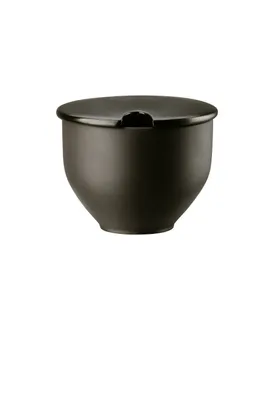 Obrázek produktu pro Rosenthal Junto Břidlicově šedá miska na cukr s vložkou.