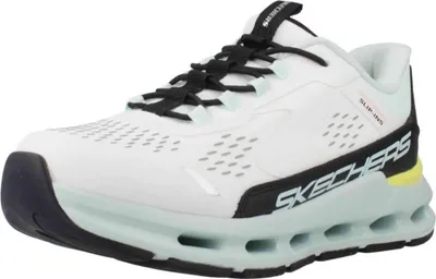 Zdjęcie produktu dla Skechers Sneakers 303654L-WBTQ in White Synthetic/Black/Turquoise Trim color size 33