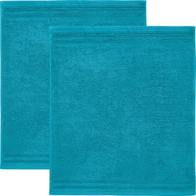 Produktbild von Erwin Müller Frottier-Geschirrtuch 2er-Pack petrol 50x50 cm