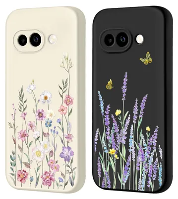 Zdjęcie produktu dla Zestaw 2 silikonowych etui ochronnych do telefonu Google Pixel 9A
