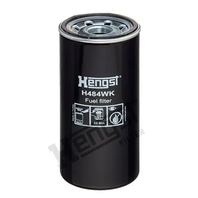 Produktbild von 1x HENGST FILTER KRAFTSTOFFFILTER Anschraubfilter H484WK