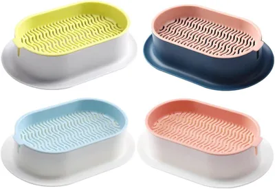 Produktbild von 4 Pflanzgefäße für Katzengras aus Kunststoff mit doppelwandigem hydroponischem Design, leicht zu bedienen für die Indoor-Anzucht von Katzenminze