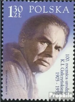 Produktbild von Briefmarken Polen 2005 Mi 4168 (kompl.Ausg.) postfrisch Konstanty Ildefons Galczynski
