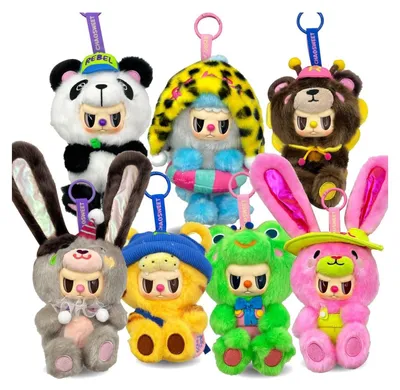Immagine prodotto di Pop Cuppo - Serie Rebel Bear Animal: figurine da collezione
