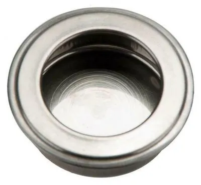 Produktbild von Edelstahl Griffmulde Ø41mm Muschelgriff Möbelgriff Griffmuschel Muschel Griff B