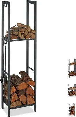 Immagine prodotto di Supporto in legno con 2 ripiani