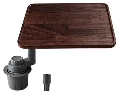 Produktbild von Autotisch Holz 360° drehbar, multifunktional, für unterwegs