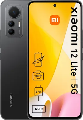 Produktbild von Xiaomi 12 Lite 5G 6GB/128GB Schwarz (Black) Dual-SIM 2203129G