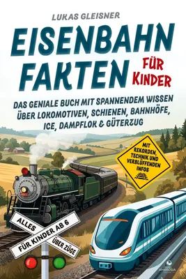 Produktbild von Eisenbahn Fakten für Kinder - Alles über Züge für Kinder ab 6