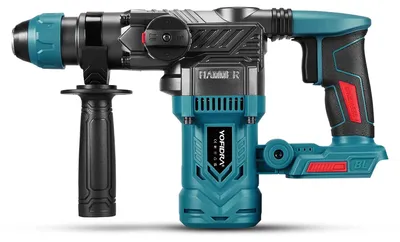 Zdjęcie produktu dla Wielofunkcyjna wiertarko-wkrętarka udarowa - akumulatorowa - silnik bezszczotkowy 18–21V - 2200 W - średnica wiercenia 26 mm - 2 tryby pracy - bez akumulatora