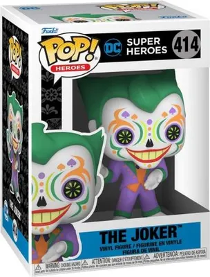 Produktbild von DC Super Heroes Dia de los - The Joker 414 - Funko Pop! - Vinyl Figur