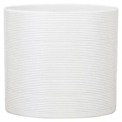 Obrázek produktu pro Scheurich Panna, Květináč, Volně stojící, Keramický, Bílá, Válec, Vnitřní