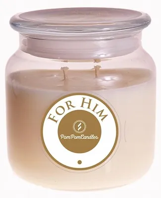 Produktbild von Pom Pom Sojawachs Duftkerze 'For Him' Großer Duft