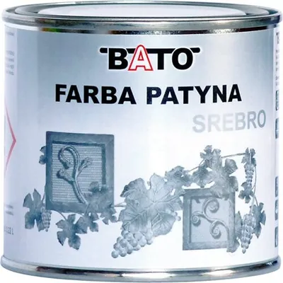 Obrázok produktu pre Dekoratívna patinová farba BATO silver 0,8L