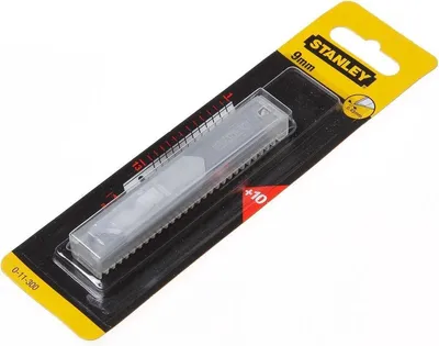 Productafbeelding van Afbreekmesjes 9 mm 10st StanleyAfbreekmesjes 9mm 10 stuks/disp Stanley