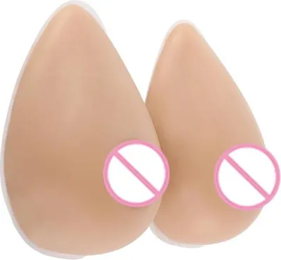 Immagine prodotto di Protesi mammarie in silicone, sensazione realistica, utilizzo versatile, seno abbronzato, 2XL-1200 g-a