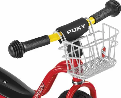 Immagine prodotto di Puky 9109 Cestino da manubrio argento, balance bike