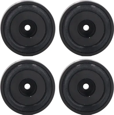 Imagen del producto de Pies amortiguadores para altavoces, amortiguadores para altavoces, almohadillas amortiguadoras para reproductores de CD, pies aislantes para equipos de audio, pies amortiguadores para altavoces, base aislante para altavoces