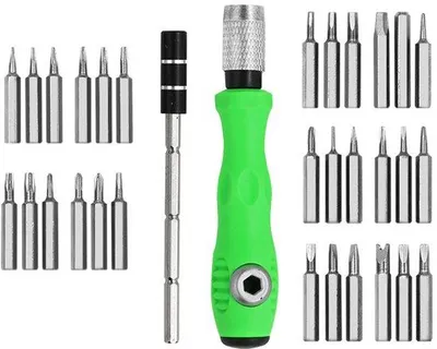 Obrázek produktu pro 32dílná sada magnetických šroubováků, miniaturní šroubováky, pro brýle, hodinky, notebooky, elektroniku, hračky, šperky a počítače.