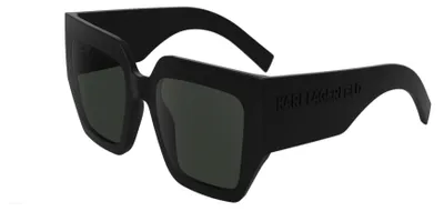 Produktbild von Karl Lagerfeld KL6166S BLACK/SMOKE 53/20/140 Uni Sonnenbrillen