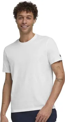 Immagine prodotto di Maglietta a maniche corte Wilson Team Graphic, bianco, taglia L, uomo, bianco, taglia L