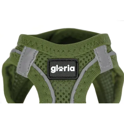Immagine prodotto di Pettorina per cani Gloria 45-47 cm verde M 32,8-35,4 cm