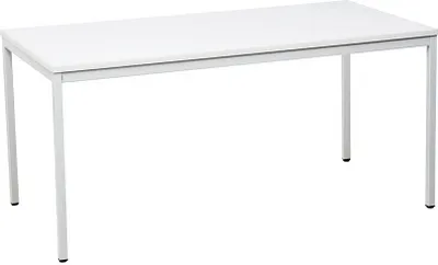 Produktbild von Gürkan Mehrzwecktisch weiß rechteckig, Vierkantrohr weiß, 200,0 x 80,0 x 75,0 cm