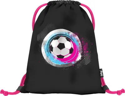 Image de Sac à chaussures Football rose