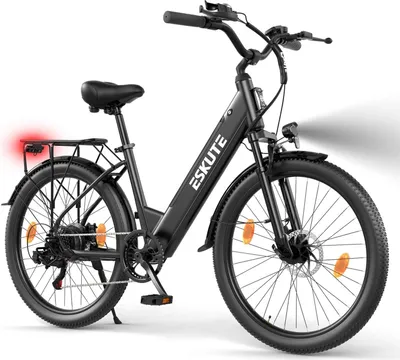 Produktbild von ESKUTE C100 PLUS Elektrofahrrad 250W 36V 13Ah Faltbares E-Bike Schwarz