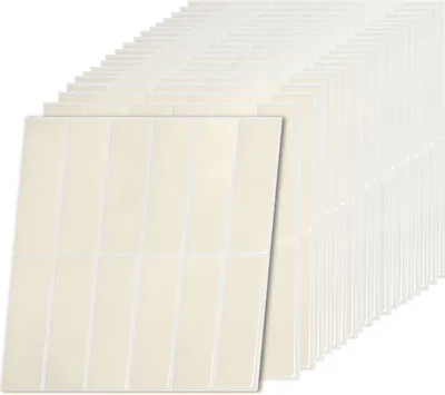 Zdjęcie produktu dla Relaxdays – samoprzylepne płytki, 20 sztuk, do łazienki i kuchni, naklejki na płytki 30x30, samoprzylepne, płytki 3D z możliwością przycięcia, PU, kolor piaskowy