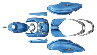 Produktbild von EasyCruiser E4 Verkleidungskit Royalblau/Metallic