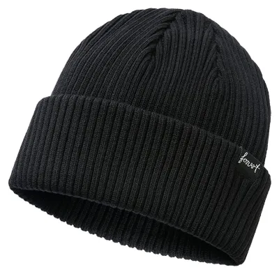 Image de Forvert Powerbird Rib Beanie, noir - Taille unique (OS), Image générée par une IA