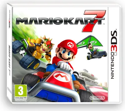 Produktbild von Nintendo Mario Kart 7, 3DS, Nintendo 3DS, Rennen, E (Jeder)