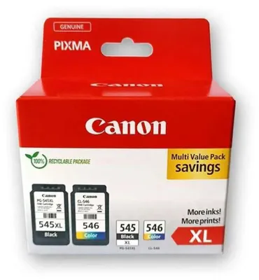 Zdjęcie produktu dla Canon PG-545XL/CL-546 (8286B010) Rašalinių kasečių komplektas, BK/CMY