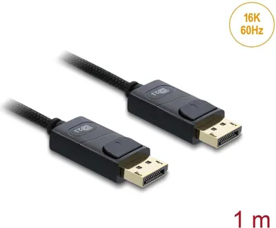 Obrázek produktu pro DeLOCK 81671, 1 m, DisplayPort, DisplayPort, Samec, Samec, 15360 x 8640 px