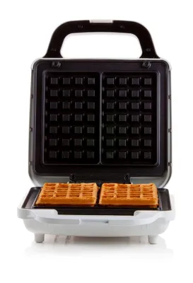 Produktbild von DOMO DO9222W XL Tasty Waffeleisen Kontrollleuchte, klappbar, Antihaftbeschichtung Weiß (DO9222W)