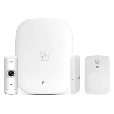 Produktbild von Telekom SmartHome Starter Set Zuhause im Blick - weiß