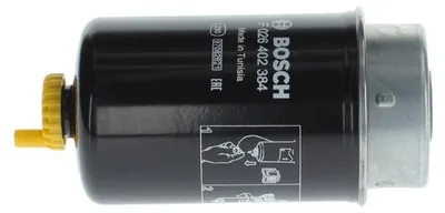 Produktbild von Kraftstofffilter BOSCH F 026 402 384 für LAND ROVER Range Rover Sport (L494) Anschraubfilter