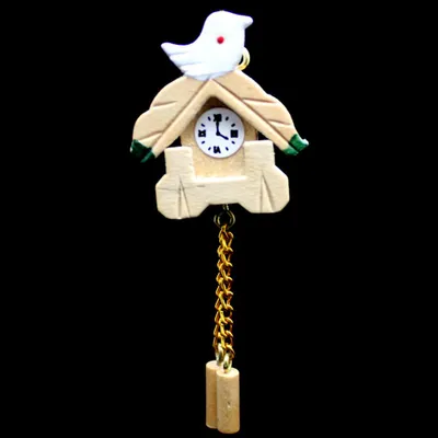 Produktbild von 1 zu 12 Mini Kuckucksuhr als Miniatur Deko