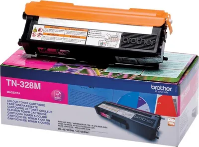 Obrázok produktu pre Brother TN-328M, 6000 strany, Purpurová, 1 kusov