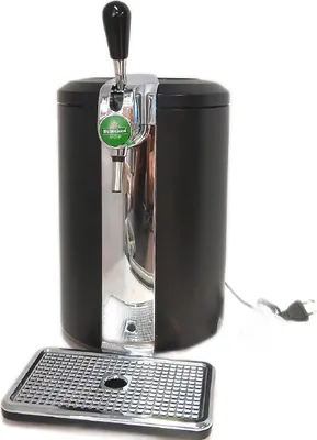 Produktbild von Krups Beertender Compact, 5 l, Schwarz, Chrom, Thermoplast, Bier, 4 °C