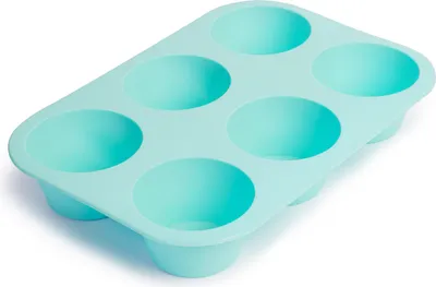 Image de Moule à pâtisserie en silicone pour 6 tasses 1 pièce [57280BL].