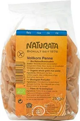 Produktbild von Naturata Reis Vollkorn Rigatoni 250g