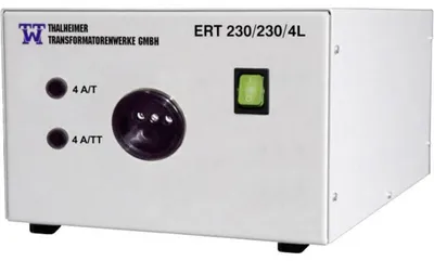 Productafbeelding van Laboratoriumscheidingstransformator 230 V/AC, 1000 VA, 1 uitgang