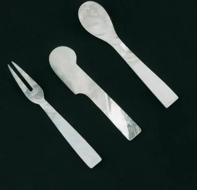 Produktbild von Sambonet S0723 Accessories Kaviarspatel, Perlmutt