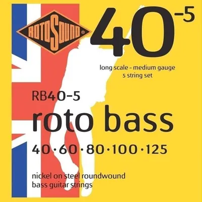 Image de Cordes Rotosound RB 405 pour guitare basse à 5 cordes
