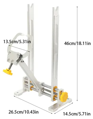 Obrázek produktu pro Stojan pro centrování kol jízdních kol - nástroj pro seřízení ráfků - nerezová ocel - pro horská kola a silniční kola - typ 2