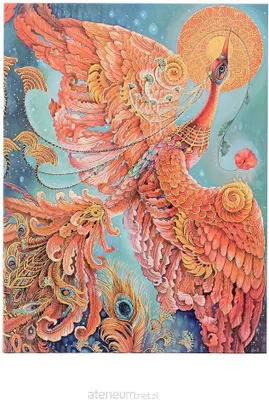 Image de Firebird (Birds of Happiness) Ultra Lined Hardback Journal (Elastic Band Closure)
